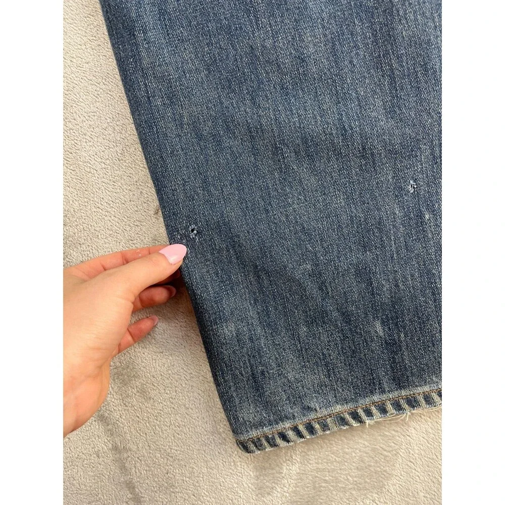 J.Crew Jeans Mens W35 L32 Classic Straight Medium Wash  Cotton Denim Relaxed